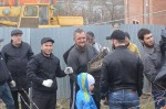 На стройплощадке прошел очередной субботник
